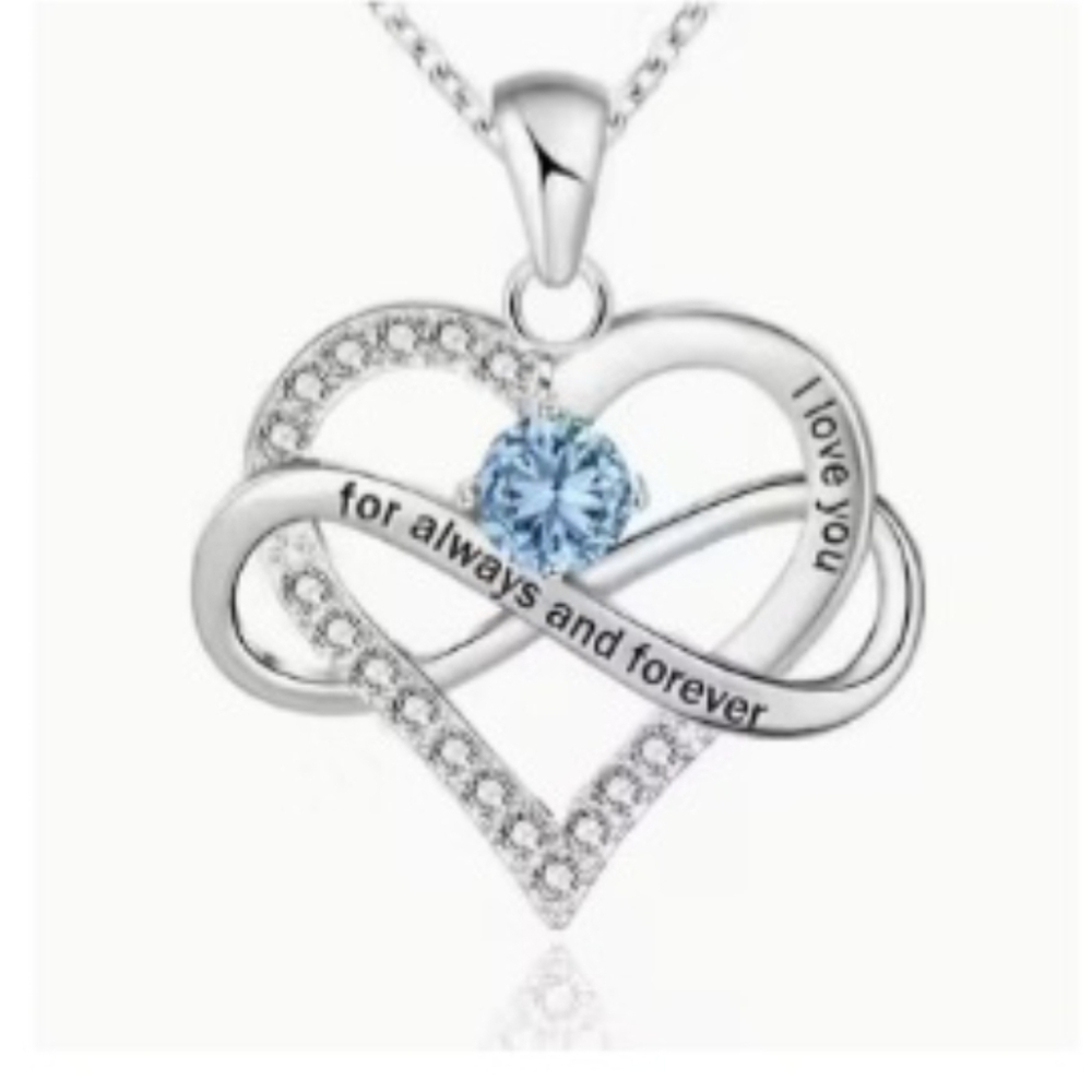 NEW Infinity Heart Necklace